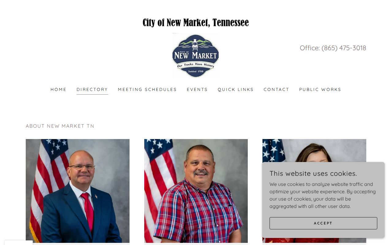 Jefferson County warrant records: New Market court clerk, judge, and police directory