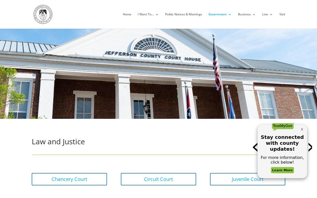 Jefferson County warrant records: county courts and sheriff directory